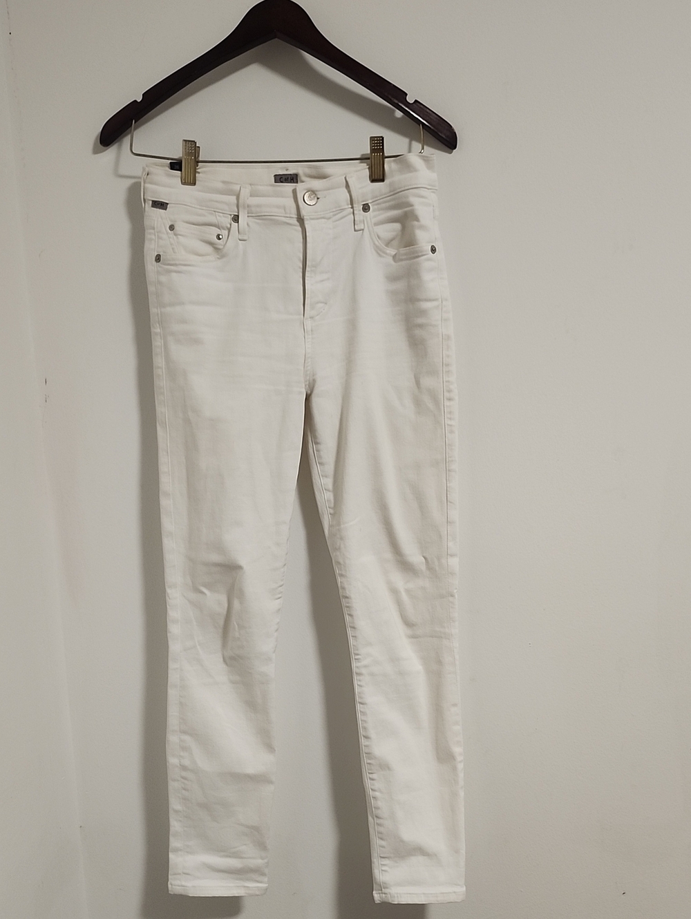 Citizens of Humanity White Women's Slim Straight Jeans -